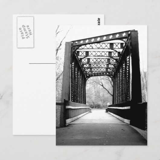 金属橋 ポストカード (正面/裏面)