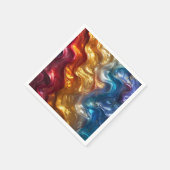 金属油スリック紙ナプキン スタンダードカクテルナプキン (角)