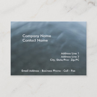 金属波反転カードテンプレート 名刺