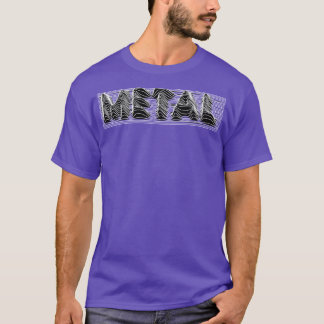 金属波線 Tシャツ