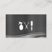 金属波 |理容師スタイルリストツール 予約カード (正面)