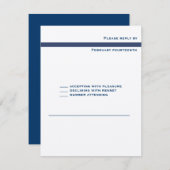 金属海軍バーの（ユダヤ教の）バル・ミツバーの招待状のヘブライに印を付けて下さい 出欠カード (正面/裏面)