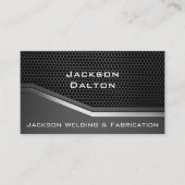 金属溶モダン接加工業者QR 名刺 (正面)