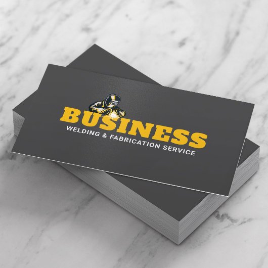 金属溶接加工サービス溶接機 名刺
