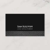 金属溶接機の溶接 名刺 (正面)