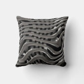 金属溶融テクスチャー枕 クッション (裏面)