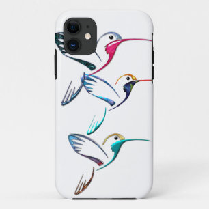 金属熱帯ハチドリ iPhone 11 ケース