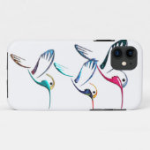 金属熱帯ハチドリ Case-Mate iPhoneケース (裏面(横))