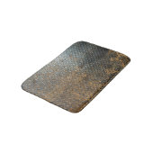 金属的な表面、反射する質感の背景。 バスマット (アングル)