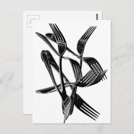 金属的 ポストカード (正面/裏面)