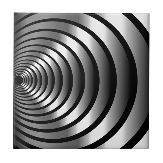 金属目の錯覚 タイル (正面)