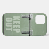 金属立ち入り禁止ドア Case-Mate iPhoneケース iPhone 12ケース (裏面 (横))