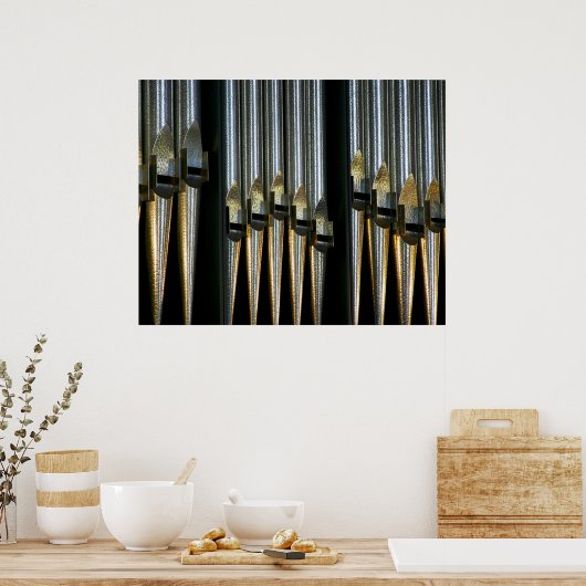 金属管ポスター ポスター (キッチン)