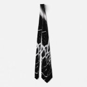 金属管抽象芸術 ネクタイ (裏面)