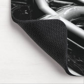 金属管抽象芸術 マウスパッド (コーナー)