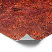 金属素朴な質感 ポスター (角)