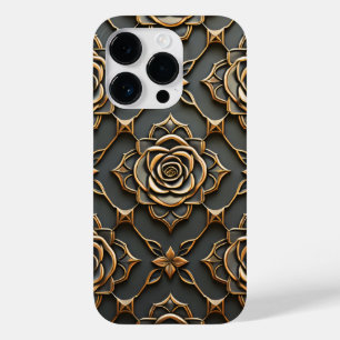 金属素朴エレガントバラ Case-Mate iPhone 14 PROケース