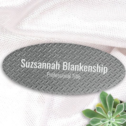 金属素朴ダイヤフェイクモンドプレート名タグテンプレート 名札