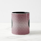 金属紫色の質 ツートーンマグカップ (中央)