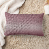 金属紫色の質 ランバークッション (ブランケット)