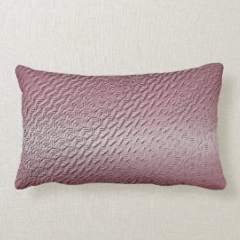 金属紫色の質 ランバークッション