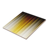 金属縞-金ゴールドの銀製の青銅色パターン タイル (側面)