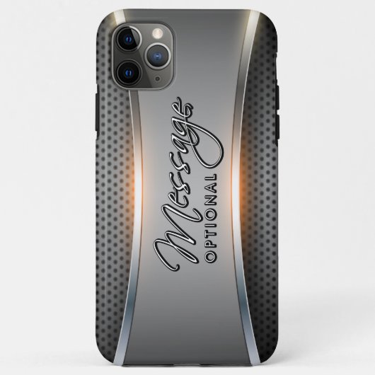 金属背景3 Case-Mate iPhoneケース (裏面)