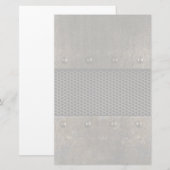 金属背景 便箋 (正面/裏面)