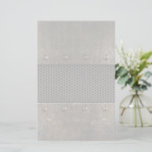 金属背景 便箋 (スタンド正面)