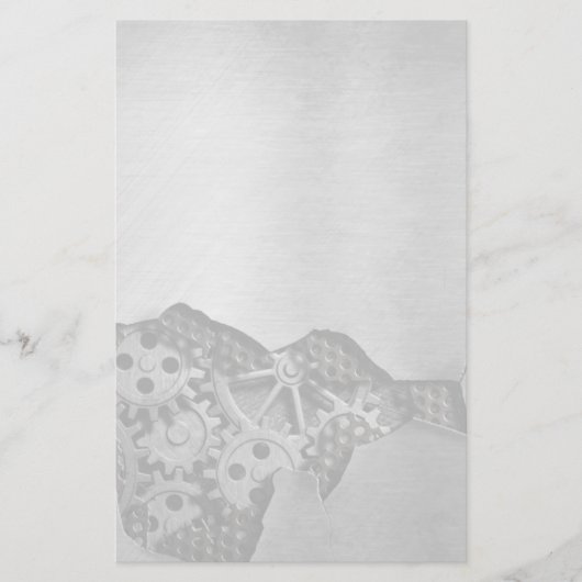 金属背景（機械的損傷） 便箋 (正面)