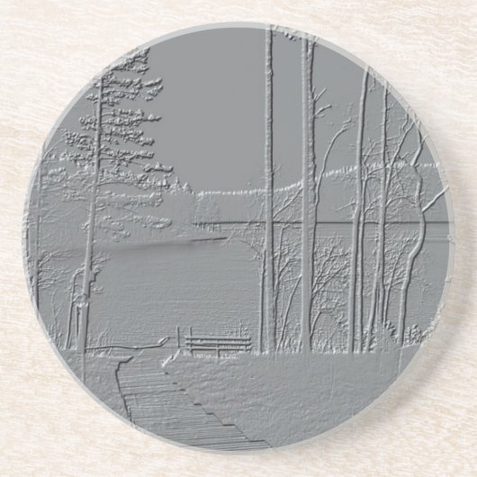 金属自然 コースター (正面)