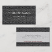 金属芸術パターン 名刺 (正面/裏面)
