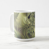 金属葉 コーヒーマグカップ (正面左)