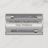 金属製の名刺メフェイクタル 名刺 (正面)