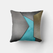 金属製の幾何枕 クッション (裏面)