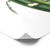 金属製の木穴あけ甲虫 ポスター (角)