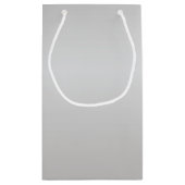 金属製の銀ベル スモールペーパーバッグ (裏面)