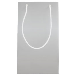 金属製の銀ベル スモールペーパーバッグ