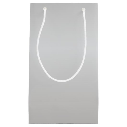 金属製の銀ベル スモールペーパーバッグ (正面)