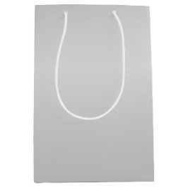 金属製の銀ベル ミディアムペーパーバッグ