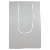 金属製の銀ベル ミディアムペーパーバッグ (裏面)