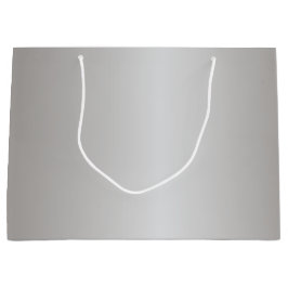 金属製の銀ベル ラージペーパーバッグ