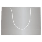 金属製の銀ベル ラージペーパーバッグ (裏面)