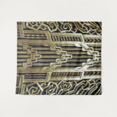 金属製アールヌーボーデザイン,ヴィンテージ,シック, タペストリー (正面(横))