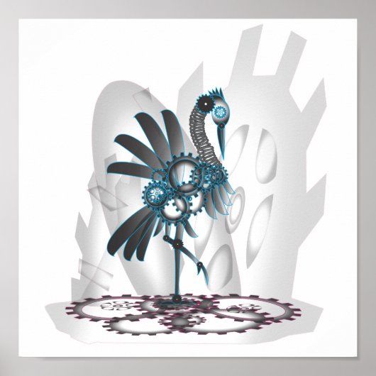 金属製クレーン ポスター (正面)