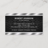 金属製スチールボルト締結部品金物保管庫 名刺 (裏面)