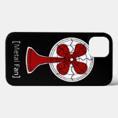金属製ファン Case-Mate iPhoneケース (裏面 (横))