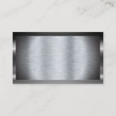 金属製ブラシ仕上げ台所用品 | QRコード 名刺 (裏面)