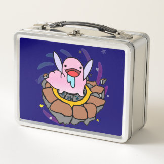 金属製ランチボックスの説明付きchupi-Abathur メタルランチボックス