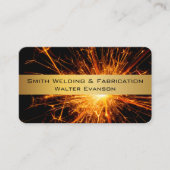 金属製及び溶接の名刺 名刺 (正面)